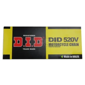 Corrente Yamaha RD350R 1993 DID520V-106L c/retentor