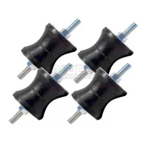 Jogo c/ 4 Amortecedor Vibra-Stop COXIM 3 - 3/8" (1000kg)