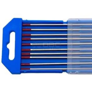 Eletrodo de Tungstênio 2% Torio 2,4mm 3/32"  TIG (estojo com 10 unidades)