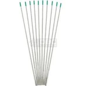 08a- Eletrodo de Tungstênio Puro 1,6 mm 1/16"TIG WP09