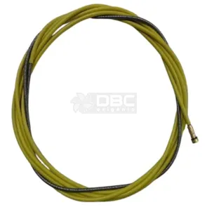 09a - Guia com Espiral amarelo 3,5mts P/Tocha MIG MB15