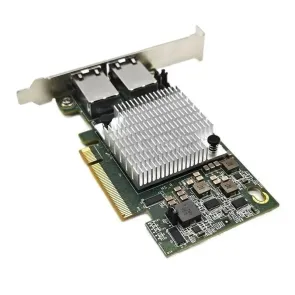 Placa Rede Seminova Dual 10GB Chipset Intel X540-T2 PCIE-X8 ou PCIE-X16 