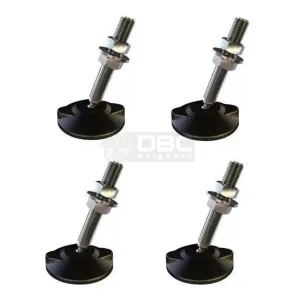 Jogo c/4 Amortecedor Vibra-Stop Calço Articulado II M16x120mm (100kg)