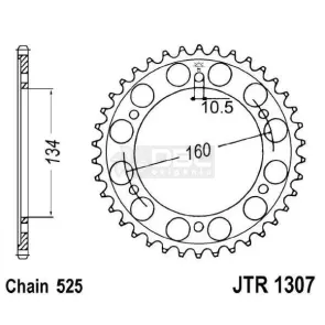 Coroa JT Sprockets JTR 1307.41