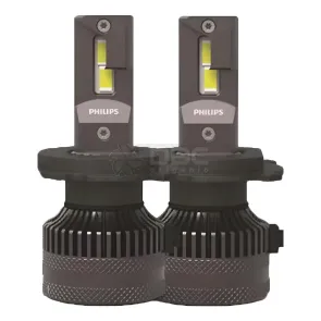 Farol Carro Philips H4 6500k Ultinon Rally 3590 Led 180w
