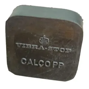 Amortecedor Vibra-Stop Calço de Borracha PP (100kg)