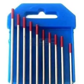 Eletrodo de Tungstênio 2% Torio 1,6 mm 1/16" TIG (estojo com 10 unidades)
