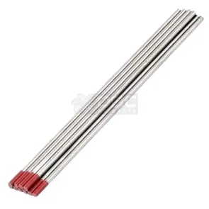 07c - Eletrodo Tungstênio 2% Torio 3,2mm 1/8" TIG WP09