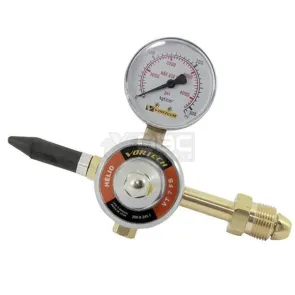 Regulador para Gás Hélio Vortech Center Soldas VT 7FB Para Balão