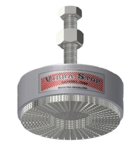 Amortecedor Vibra-Stop Malha de Aço MINI 1/2" (500kg)