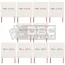 Ampliar: Kit 10 Pastilha Termoelétrica Peltier TEC1-12712 12V (1)