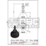 Ampliar: Jogo c/ 4 Amortecedor Vibra-Stop Branco MICRO III 5/16" (100kg) (3)