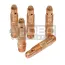 Ampliar: 2c1 - Kit 5 Porta Pinça 1,6 mm (1/16") Tocha TIG WP17 / WP26 (1)