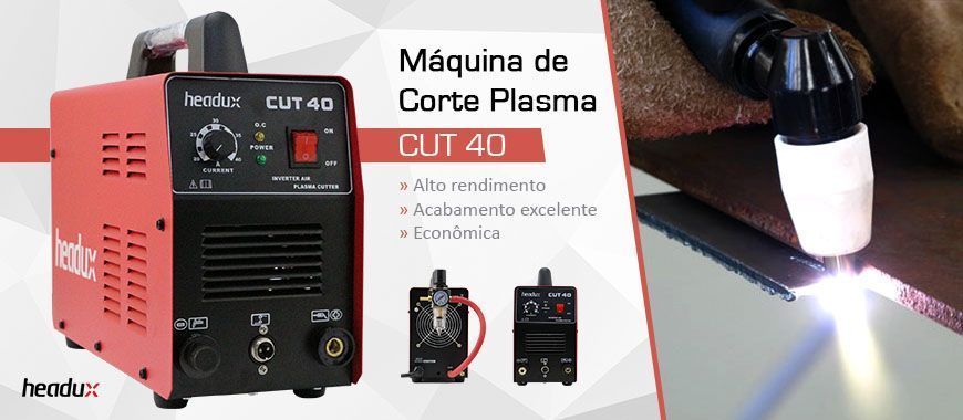 Máquina de Corte Plasma Headux CUT 40