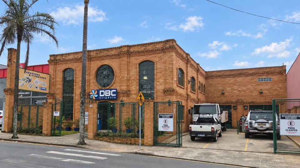 Fachada da loja DBC Oxigênio em Boituva